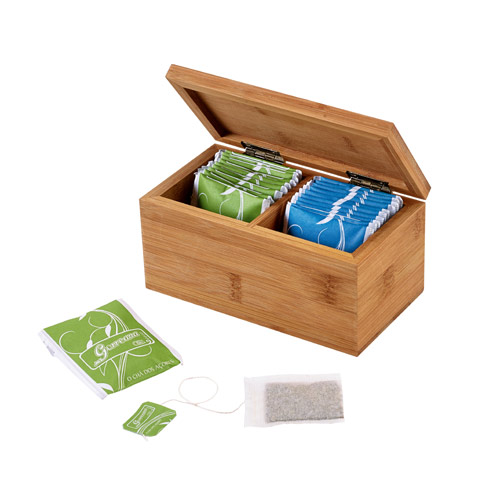 Caja de Té Bambú